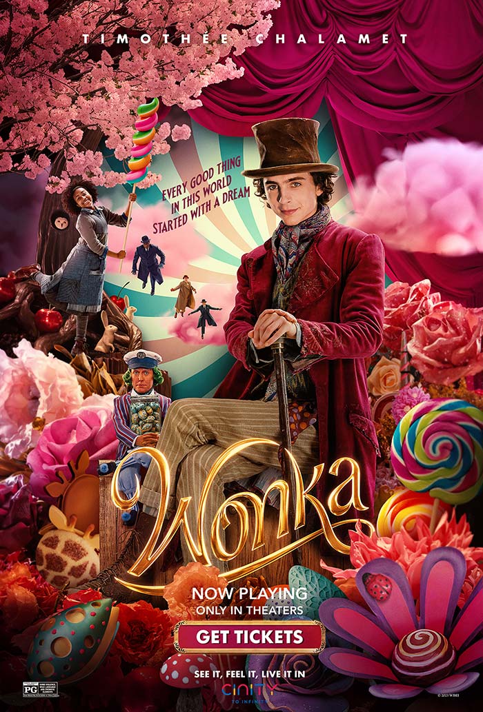 Wonka movie poster
